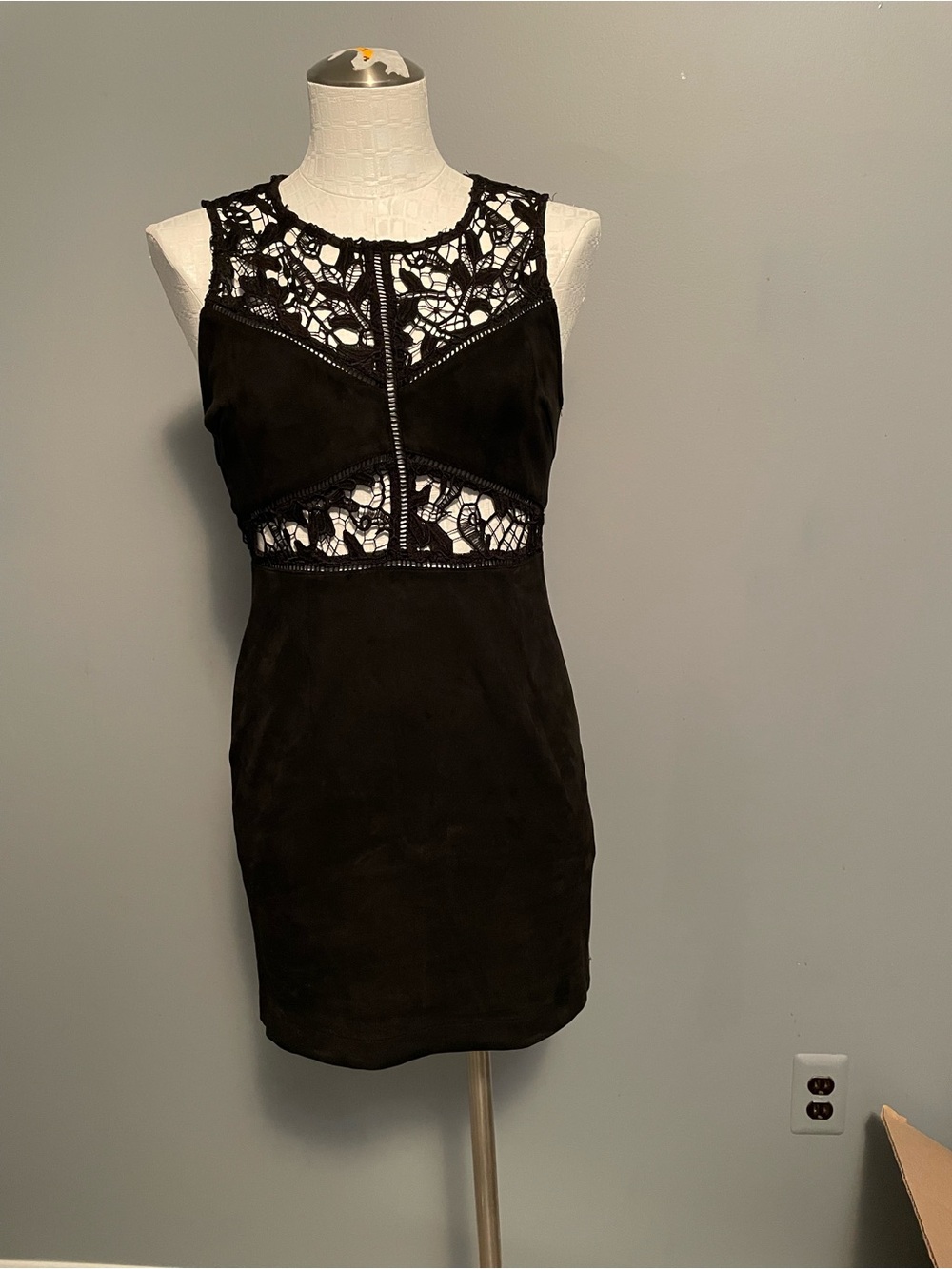 NWT Lace Black Short dress
